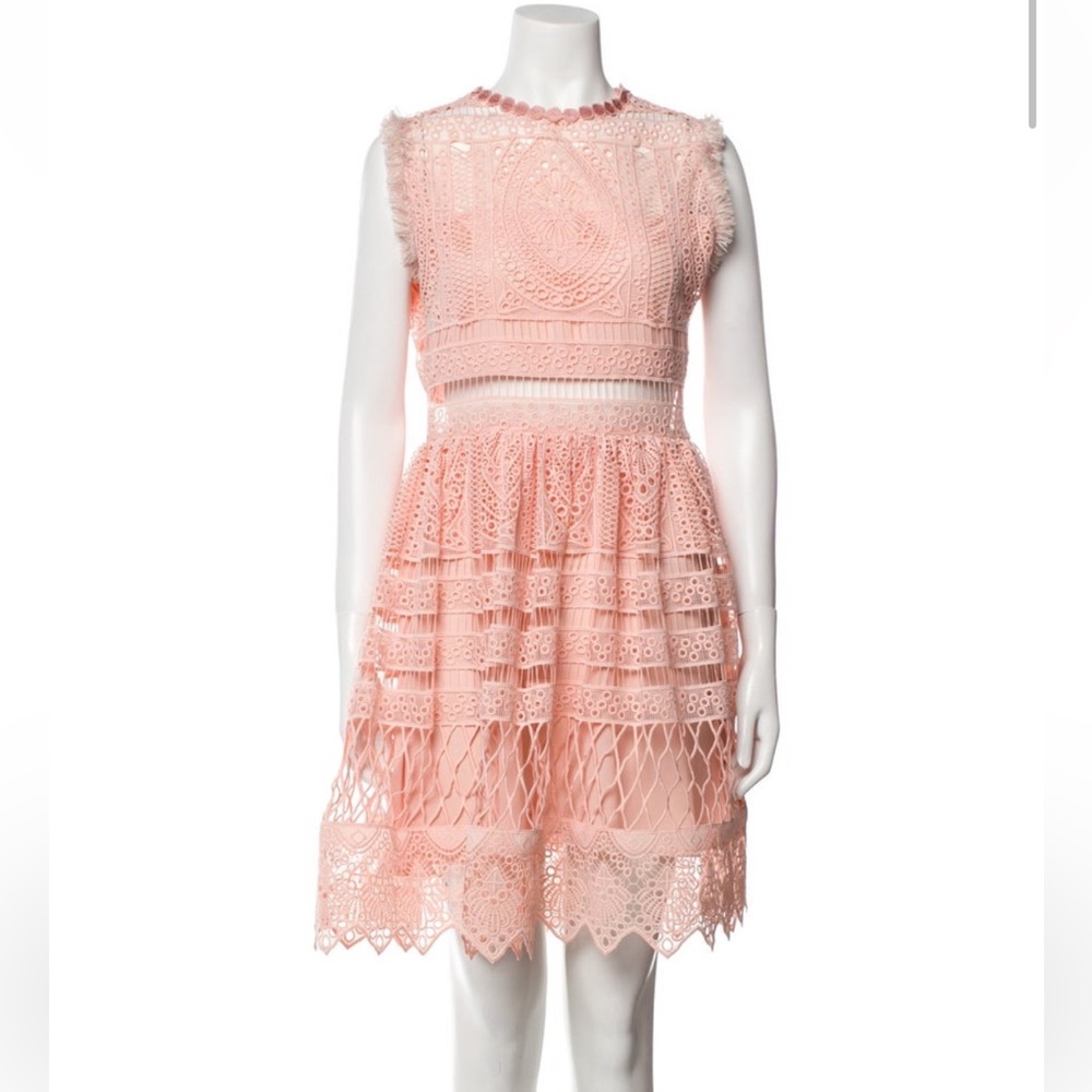 Alexis A Line Pink Dress , M size, used